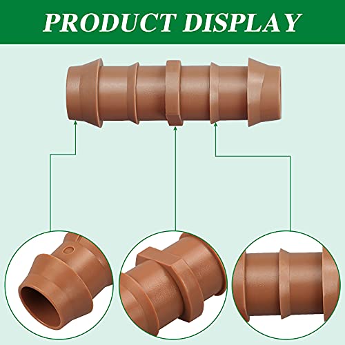 Irrigation Fittings Kit for 1/2"(.600" ID) Tubing,20 Pieces Set-8 - Image 3