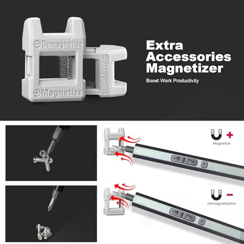 LMQ Mini Electric Screwdriver, 30 in 1 Small Electric | Hand Tools - Image 5