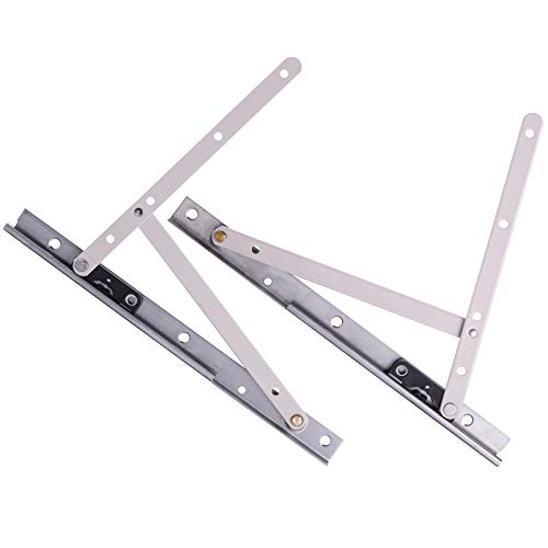 1 Pair Casement Window Hinge, 10 Inch Stainless Steel - Image 2
