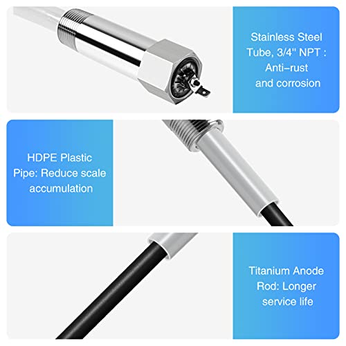 Briidea Powered Anode Rod for Water Heater, 40-89 Gallon Tank - Image 6
