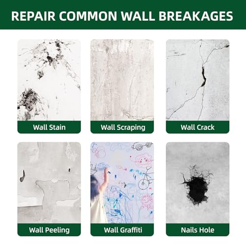 750g Wall Putty Hole Repair, Safe Wall Mending Agent with Nozzle - Image 7