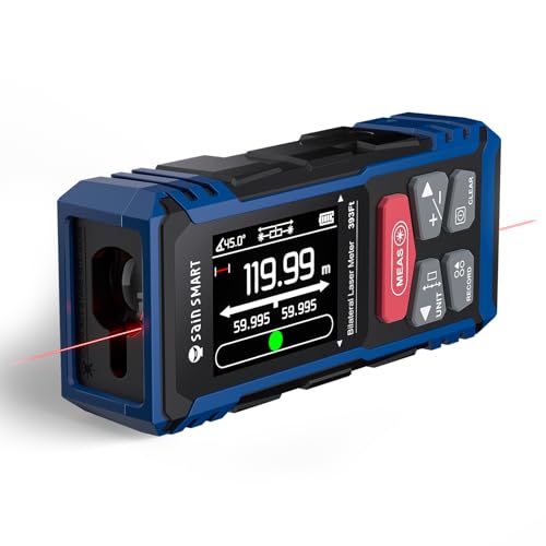 SainSmart Dual Laser Measuring Tool, 393Ft Red Bilateral - Image 2