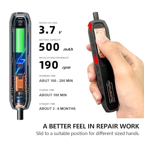Small Electric Screwdriver Set, JAKEMY Smart 3 Torque | Hand Tools - Image 5