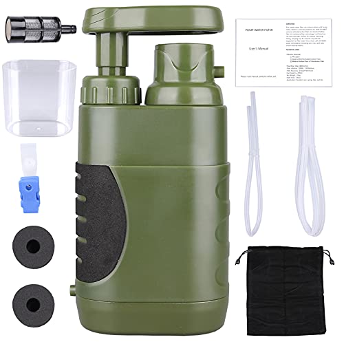 Portable Hand Pump Water Filter,100000Gallons Camping - Image 2