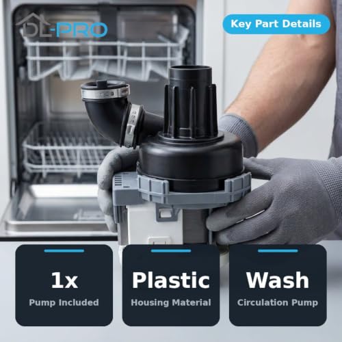 DL-PRO Circulation Pump W11032770 for Whirlpool Kenmore - Image 3