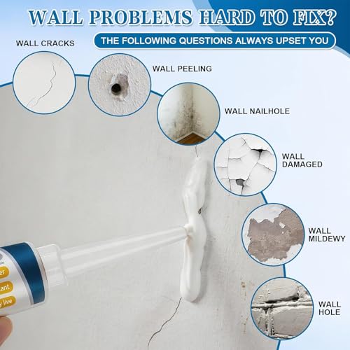 2Pcs Wall Repair Paste Tube, Drywall Repair Kit - Image 3