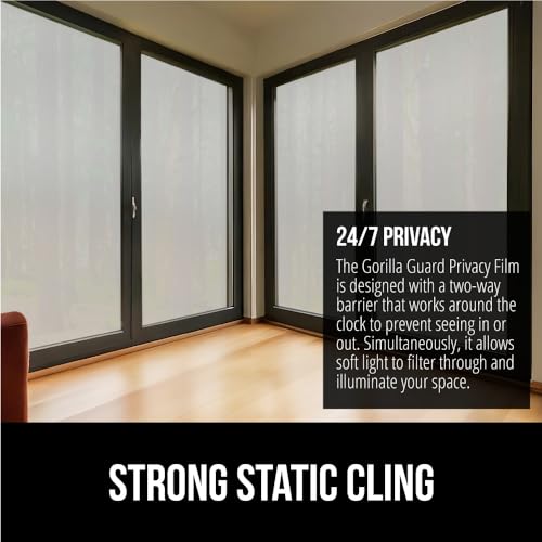 Gorilla Guard Window Privacy Film, Two Way Sun Blocking - Image 4