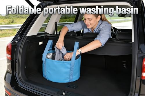 Foldable Washing Basin, Portable Bucket for Camping & Travel - Image 5