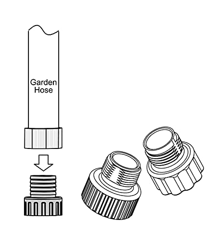 Green Expert Plastic Adapter Kit for Garden Hose and Sump Pump - Image 4