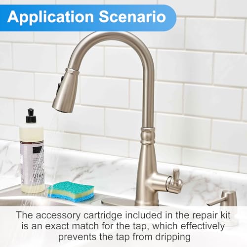 Moen Faucet Repair Kit 93980 - Replacement Single Handle | Home Repair - Image 5