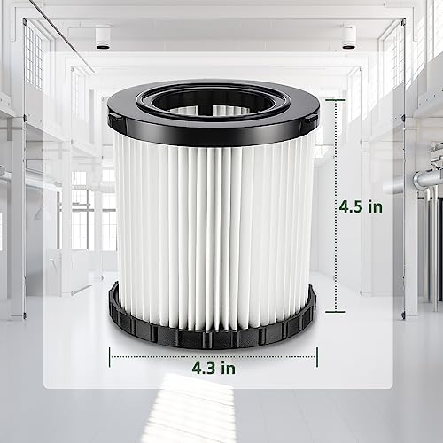 DCV581H DCV580H Vacuum Filter for DEWALT 20V Cordless Shop Vac - Image 3