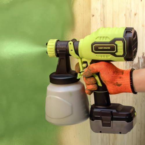Paint Sprayer Compatible with Ryobi 18V Battery(Battery | Home Repair - Image 3