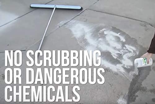 Concrete Oil Stain Remover Eco-Friendly Bio-Remediates and Removes Oil & Grease Stains on Concrete and Asphalt Driveways, Garages, Pavers, Patios, Parking Lots and Streets(2 LB)