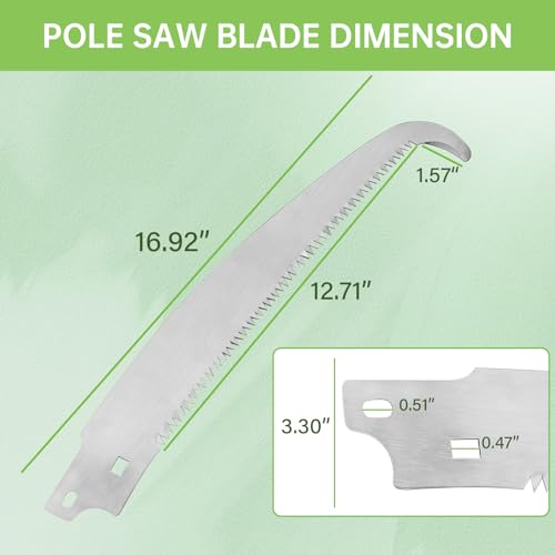 15" Pole Pruner Saw Blade for Fiskars Extendable Tree - Image 3
