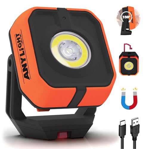 Work Light, Magnetic Rechargeable Light with 4 Modes - Image 2