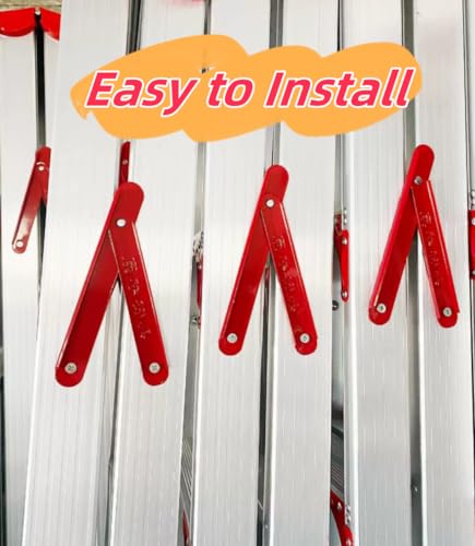 Kikeep Folding Step Ladder Hinge Attachment 1 Pair 18.8" - Image 8