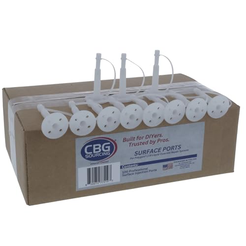 CBG SOURCING 100-Pack Surface Injection Ports | Home Repair - Image 4