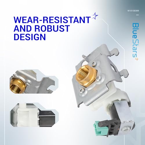BlueStars W10158389 Dishwasher Water Inlet Valve Replacement - Image 5