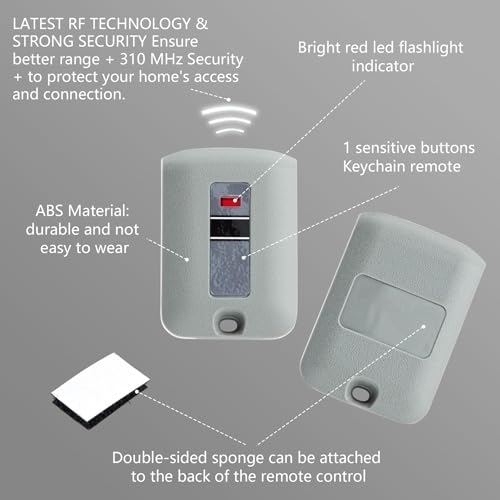 2 Garage Gate Opener Remote for Linear Multi Code 3089 300MHz 10 - Image 7
