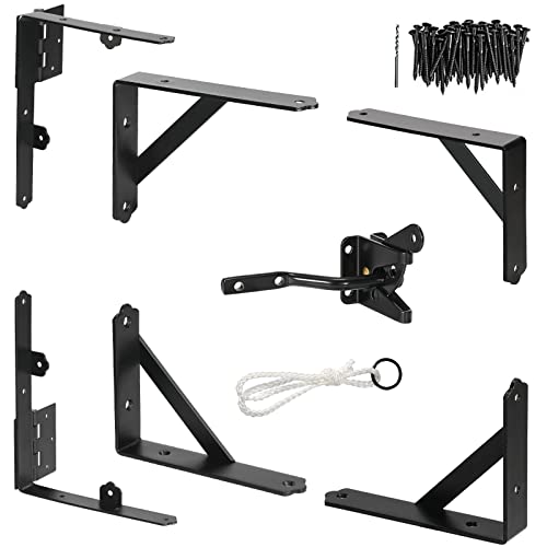 Anti Sag Fence Gate Kit, Gate Hardware Kit for Wood Fence - Image 2