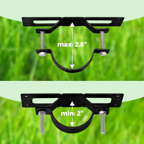 12 Pack Fence Brackets, Black Fence Frame - Image 6