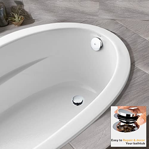 Chrome Universal Bathtub Drain Conversion Kit - Easy - Image 4