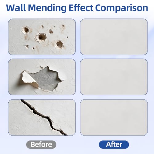 Wall Spackle Drywall Repair Kit Tape & Scraper for Nail | Home Repair - Image 5