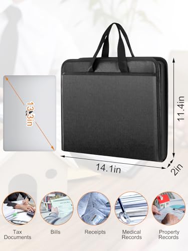 onvvippiv Important Document Organizer Folio Accordion - Image 3
