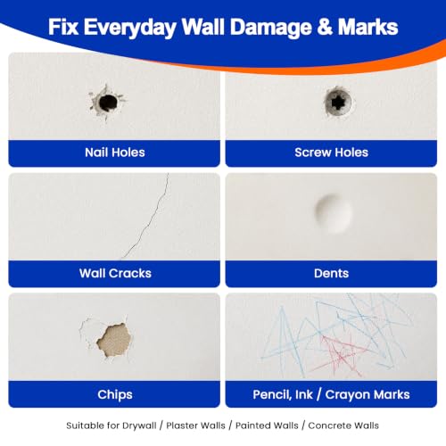 Wall Repair Paste Tube, 17.6Oz 2 Pack Drywall Repair Kit | Home Repair - Image 4