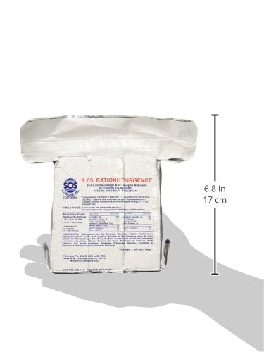 S.O.S. Rations Emergency 3600 Calorie Food Bar - 3 Day / - Image 3