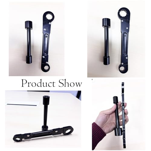 Angle Stop Wrench Kit, 5/8-15/16 in Jaw, 3/8 & 1/2 in Tool, Black - Image 5