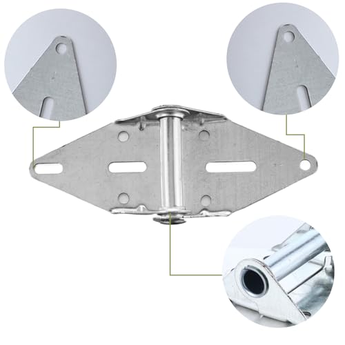 12PCS Garage Door Hinges #1 Garage Door Hinge 14 Gauge - Image 5