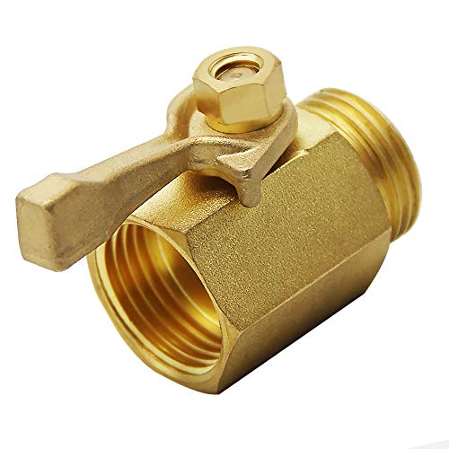 Lifynste Heavy Duty Brass Garden Hose Shut Off Valve, 3/4 Inch - Image 6