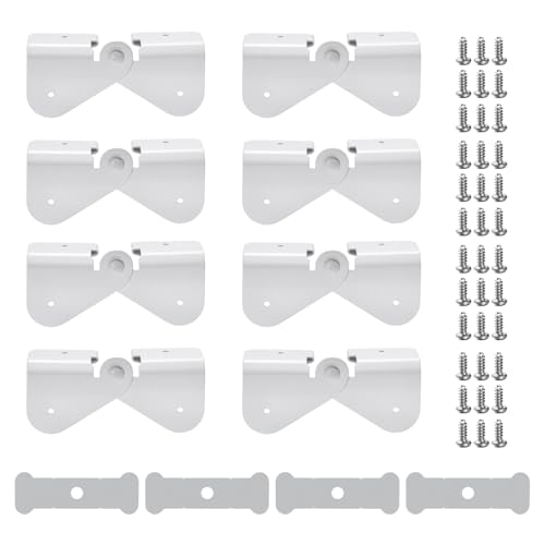 Gutter Downspout Flip-Up Hinge, Gutter Extension 8-Pack - Image 2