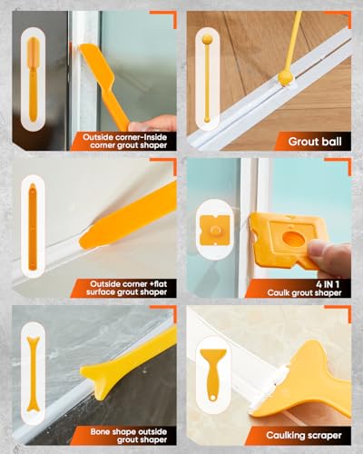 Saker Caulk Gun Kit, Manual Caulking Gun with 11-in-1 | Hand Tools - Image 7