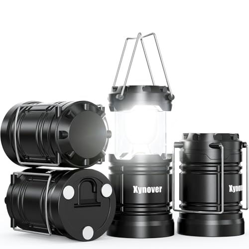 4-Pack Camping Lanterns,LED Lights Powered By Battery - Image 2