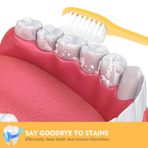 NICEMOVIC 150 Pack Disposable Toothbrushes Bulk | Travel Essentials - Image 4