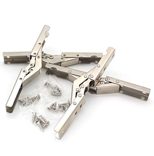 90 Degree Folding Door/Frame Hinge Hidden Bracket (4 Pieces) - Image 4