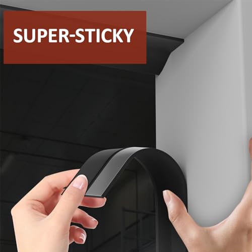 Garage Door Weather Stripping, 40 FT Black Garage Door | Home Repair - Image 4