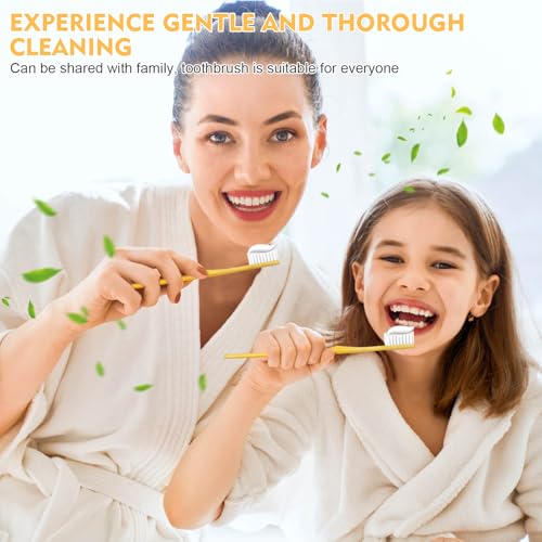 NICEMOVIC 150 Pack Disposable Toothbrushes Bulk | Travel Essentials - Image 7