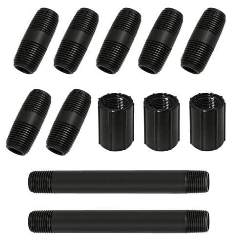 12 Pcs 1/2 Inch NPT Sprinkler Riser Kit for Garden Lawn - Image 2