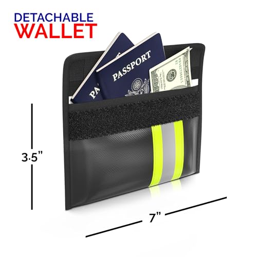 Upgraded Fireproof & Waterproof Document Bag – Lockable 17”x 12”x - Image 3
