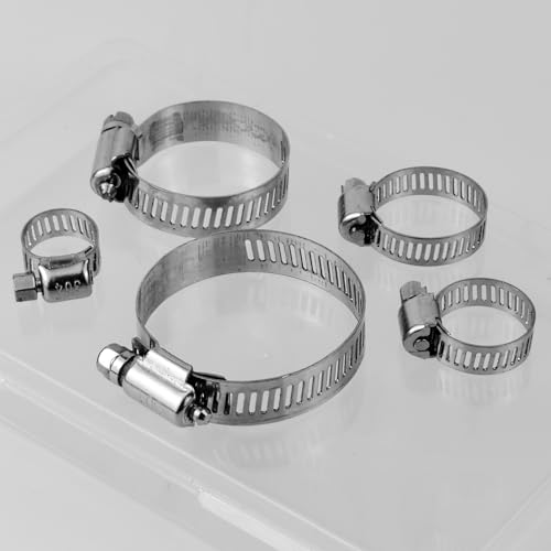 Adjustable Pipe Clamp, Clamps Heavy Duty,5 Pcs 1/4-2 in (6-51mm) - Image 5