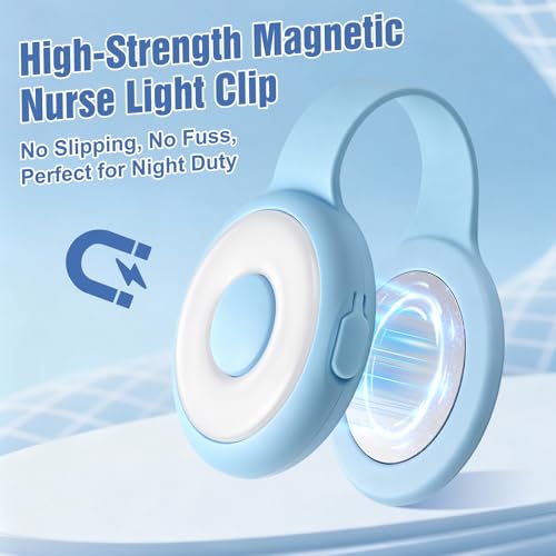 2 Pack Rechargeable Nurse Light Clip On for Night Shift - Image 4