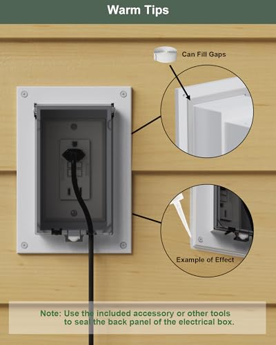 DBVR1W-1 Low Profile IN BOX Exterior Box, Outdoor Recessed - Image 6