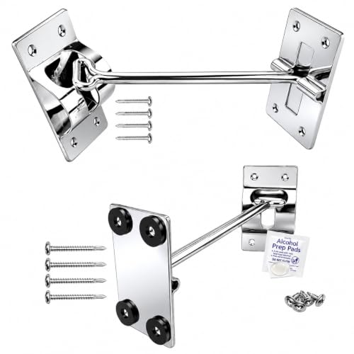 RV Trailer 6” Stainless Electropolished Door Hold Latch Wind - Image 2