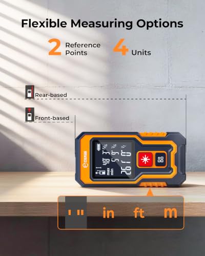 CIGMAN Mini Laser Measuring Tool, 262Ft Laser Measure - Image 7