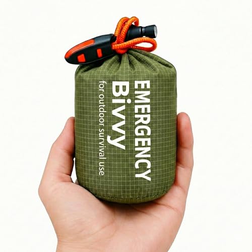 Emergency Sleeping Bag Bivy Sack. Reflective Thermal Shelter. - Image 2