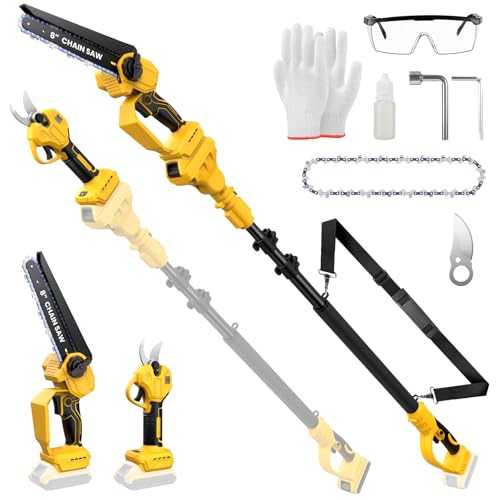 Pole Saw & Pruning Shears Combo for DeWalt 20V MAX Battery - Image 2