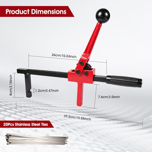 2 Pack Fence Stretcher Tool, Heavy Duty Chain Link & - Image 4
